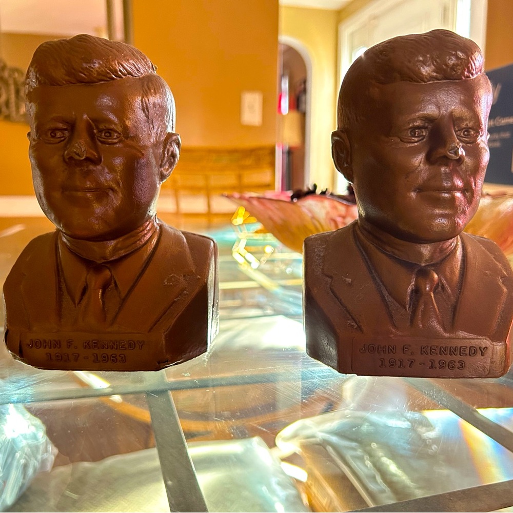 JFK Vintage/Antique Bookends - MAKE AN OFFER!